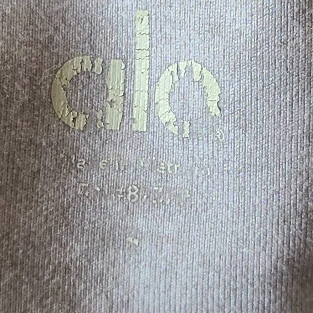 ALO YOGA Airbrush Legging Slate Casbah‎ Grey Ombre Women's XS